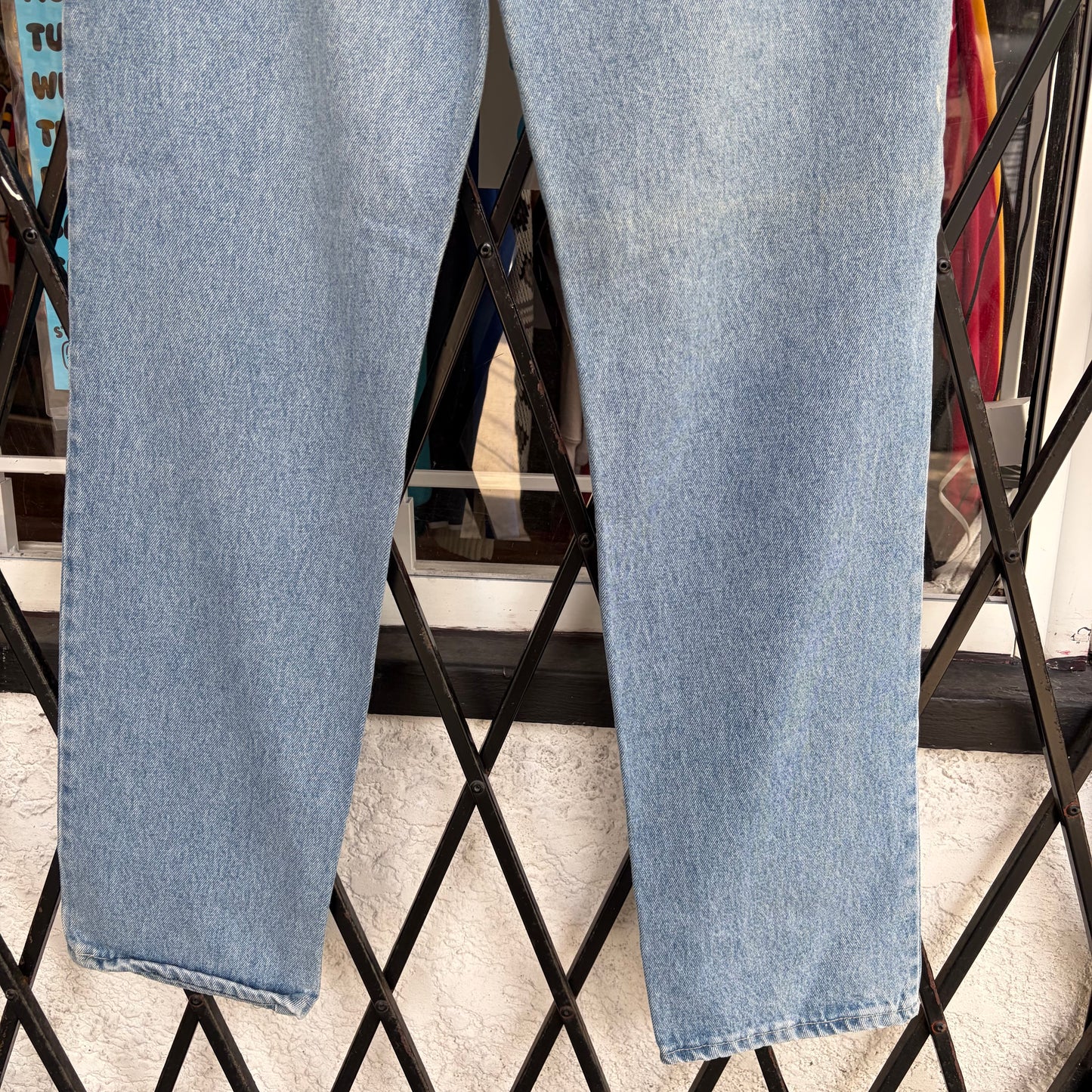 Vintage Colosseum Embroidered Dragon Denim Pants - Size 28W x 32L