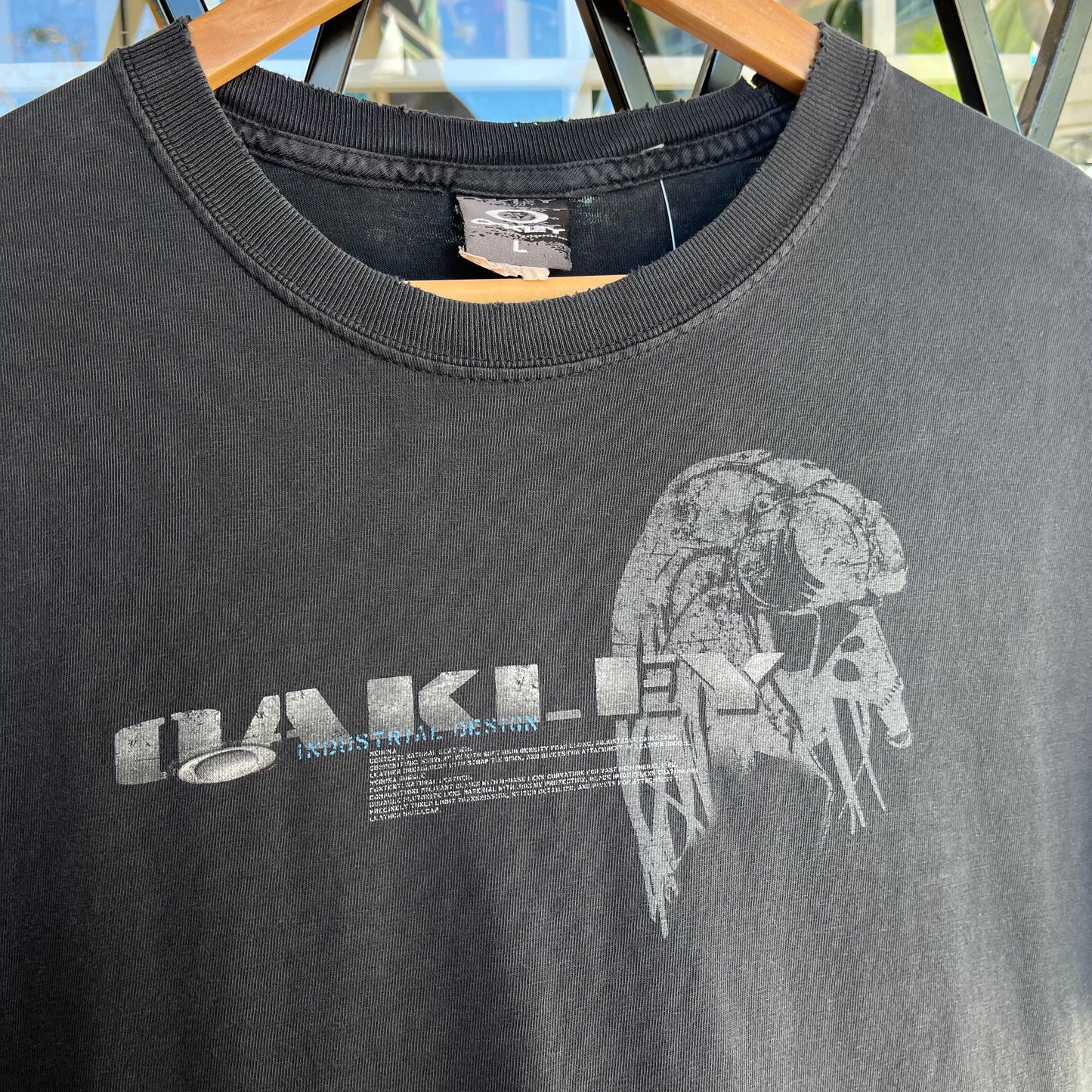 Y2K Oakley Tee - Size L