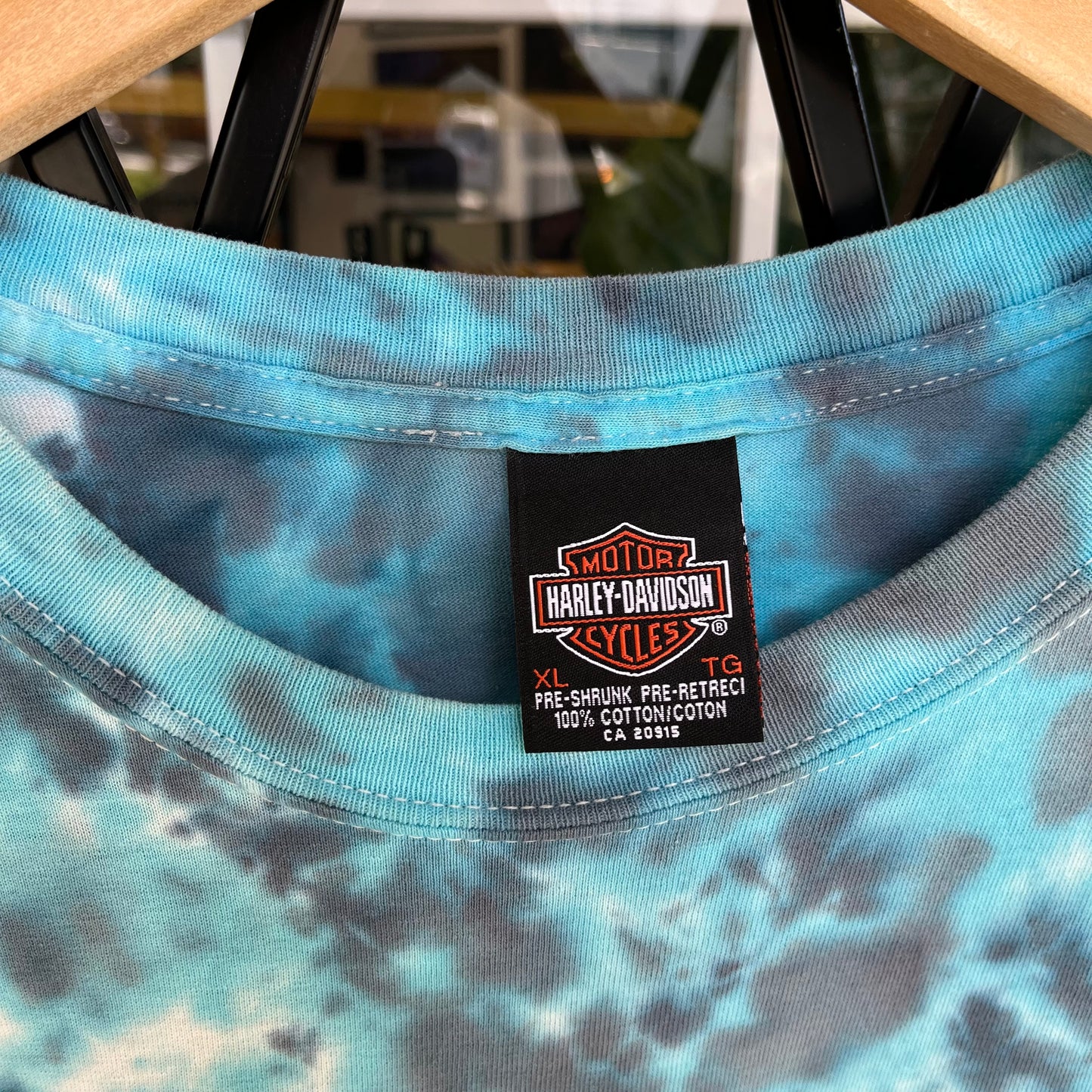 2003 Harley Davidson Yukon Tie Dye Tee - Size XL