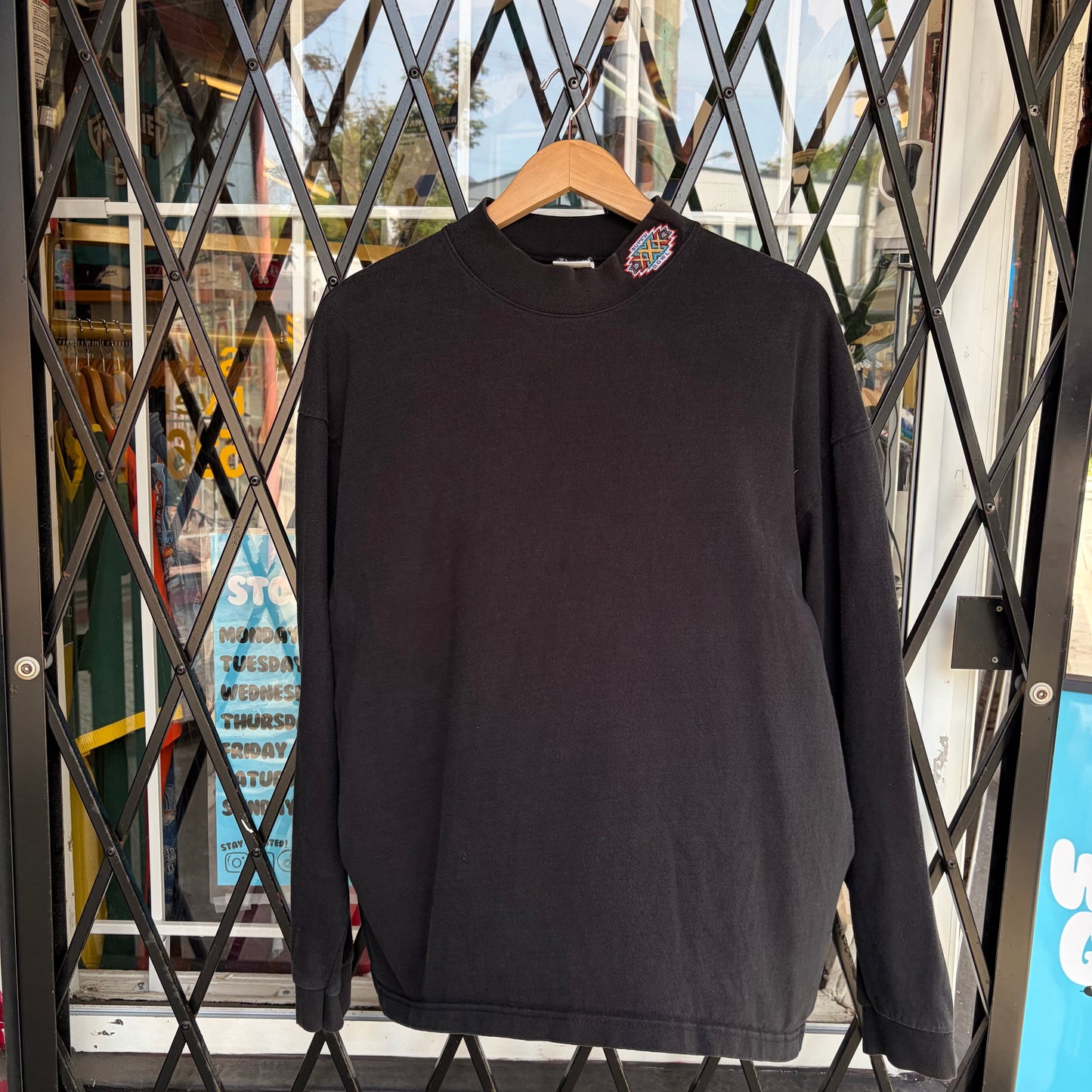 Vintage Super Bowl 30 Long Sleeve Mock Neck - Size XL