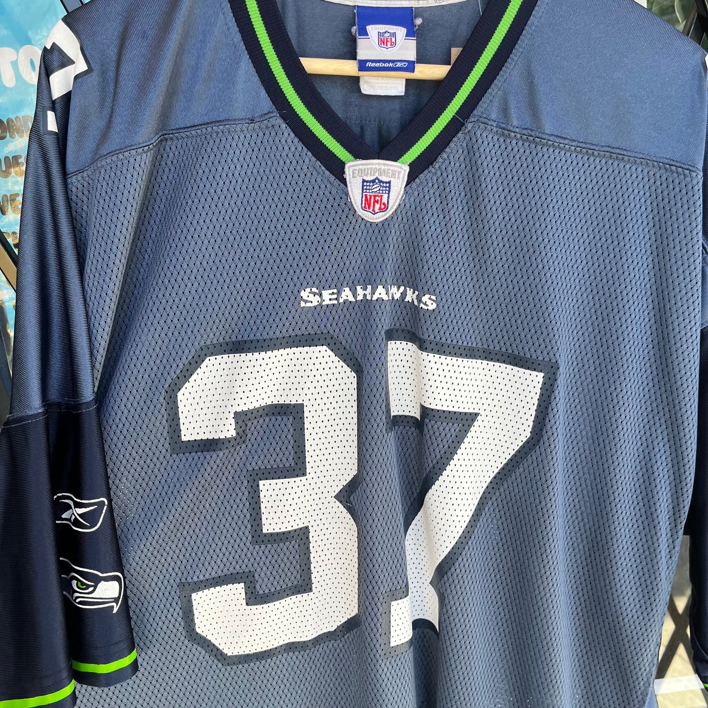 Vintage Seattle Seahawks Shaun Alexander Jersey - Size XXL
