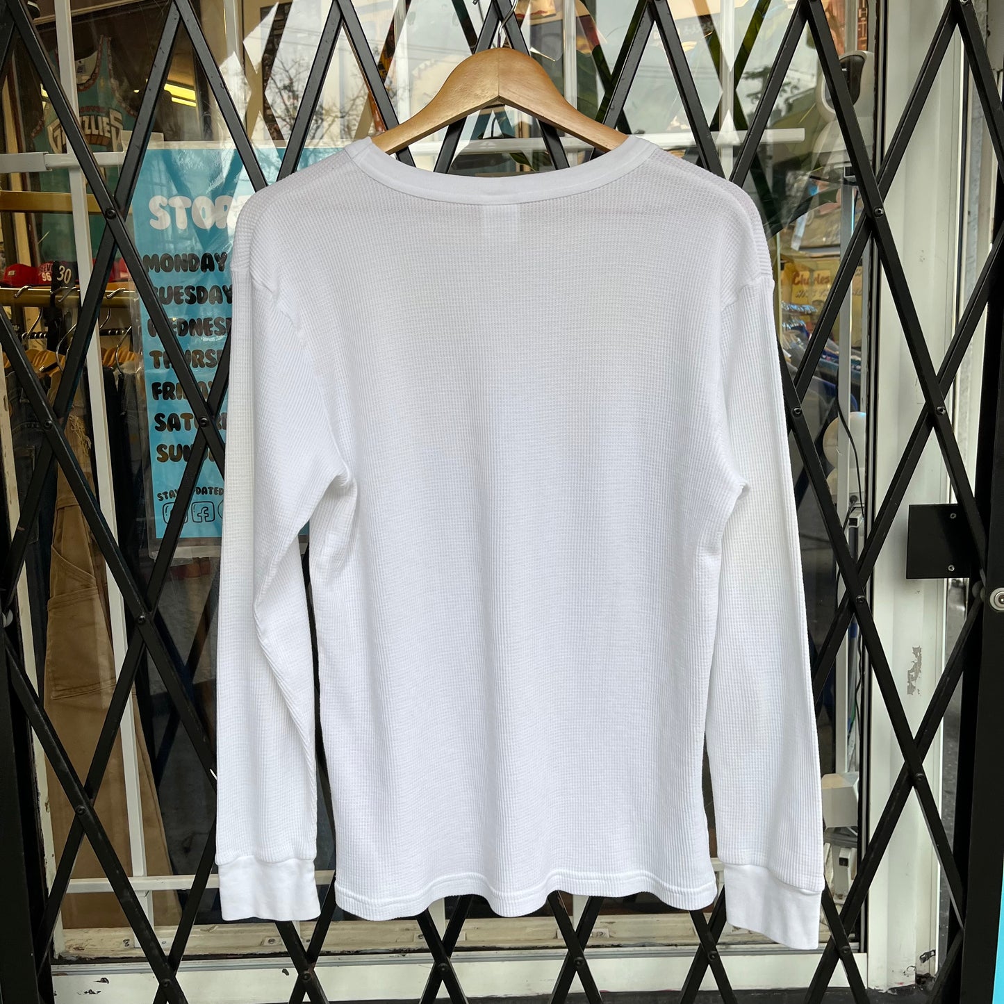 Vintage Waffle Long Sleeve - Size XL