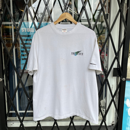 1997 PS1 Final Fantasy VII Cloud Promo Tee - Size XL
