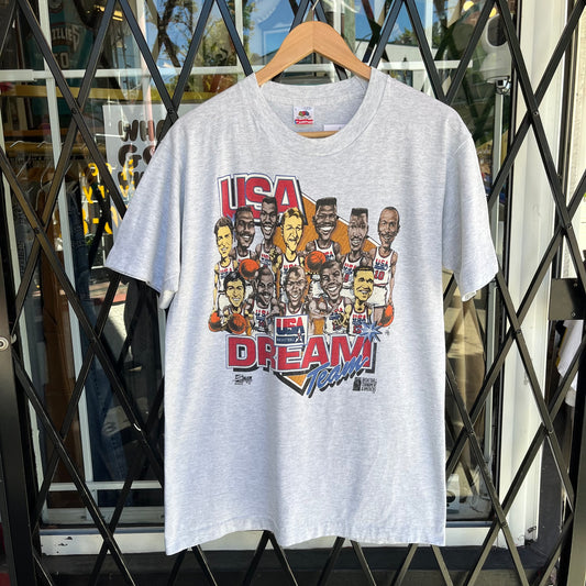 1992 USA Basketball Dream Team Bobble Head Tee - Size L