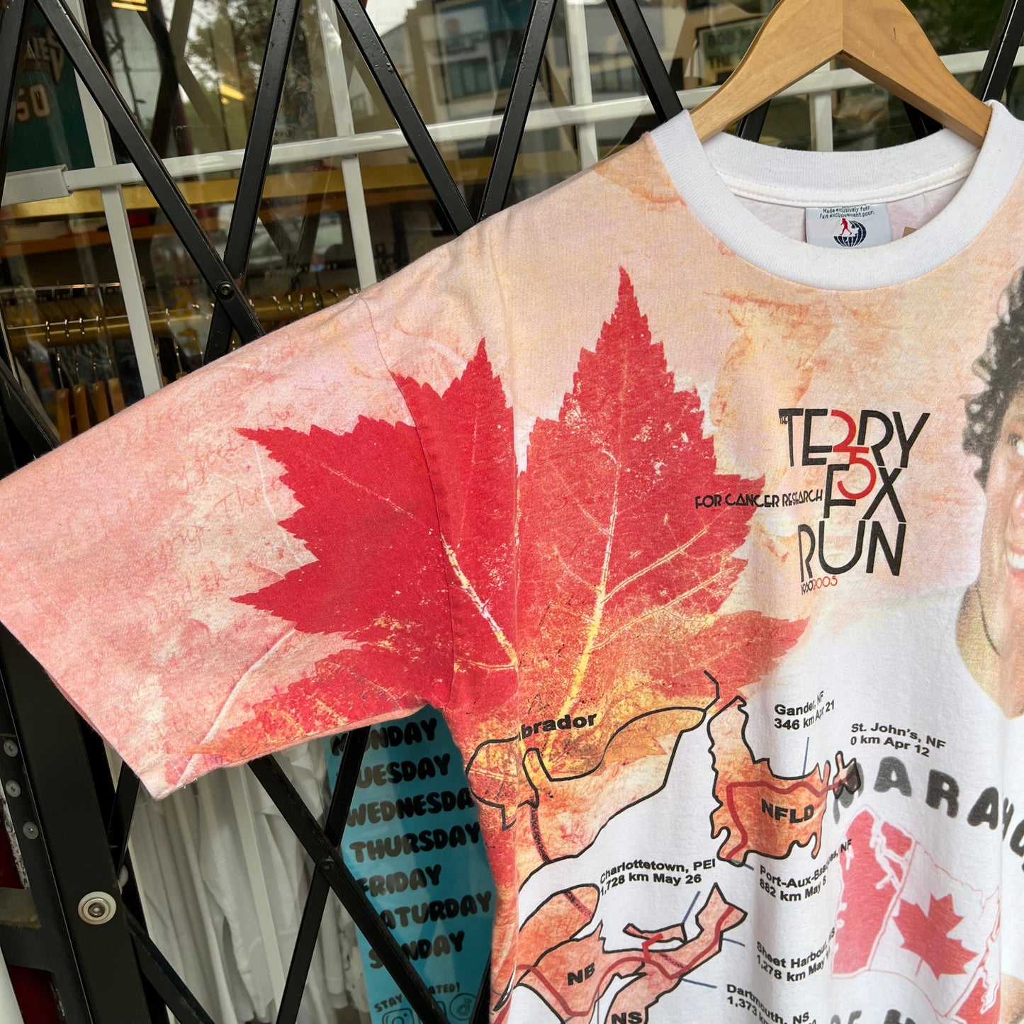 2005 Terry Fox Foundation Tee - Size XL