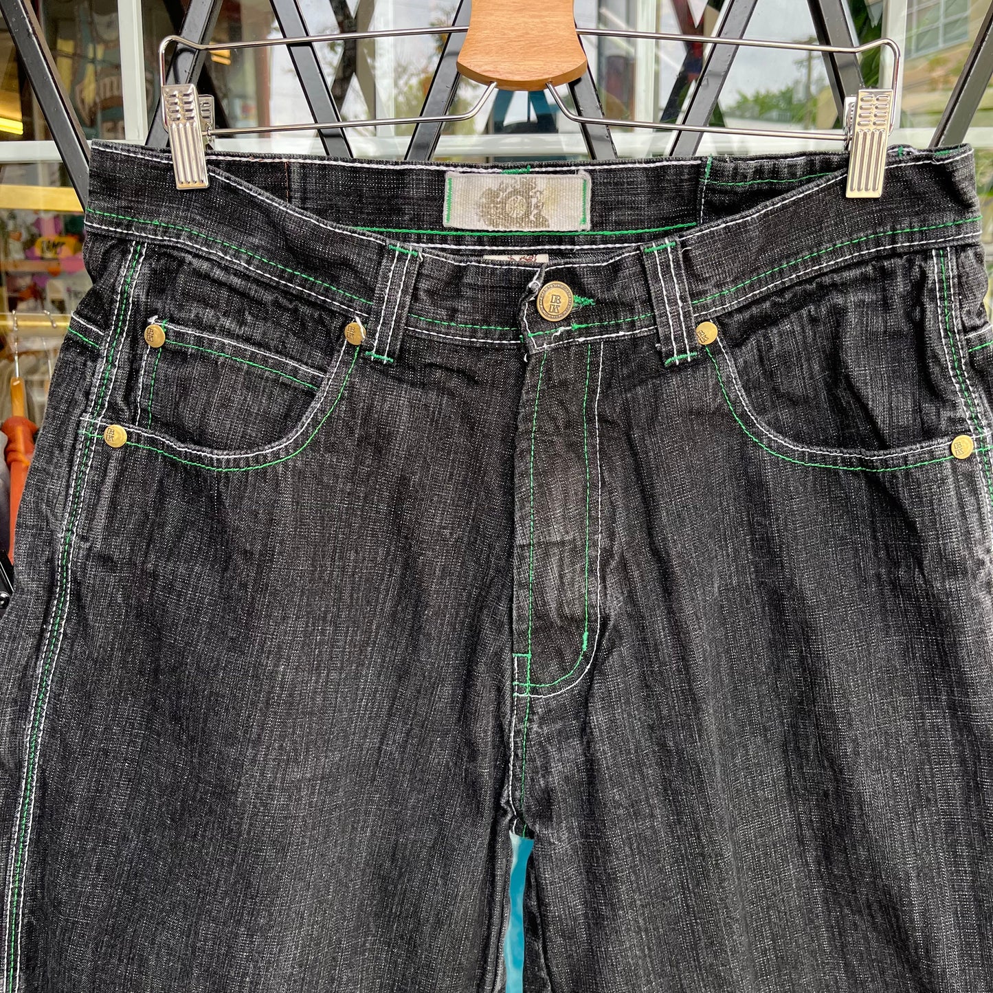 Y2K Baggy Denim Shorts - 36W
