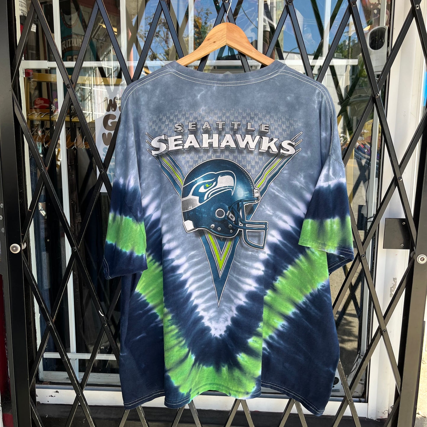 Seattle Seahawks Tie Dye Tee - Size XXL