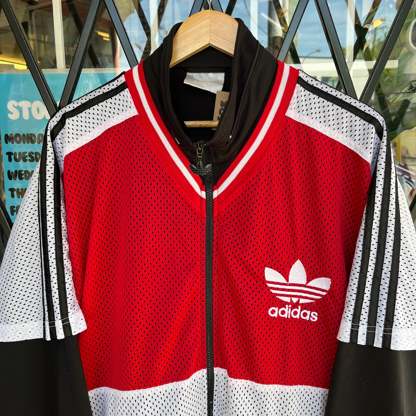 1980’s Adidas Mesh Track Jacket - Size L