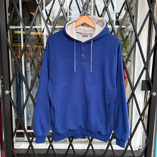 Vintage Waffle Lined Hoodie - Size L
