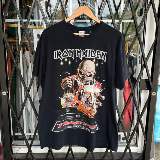 2016 Iron Maiden x Trooper Beer Tee - Size XL