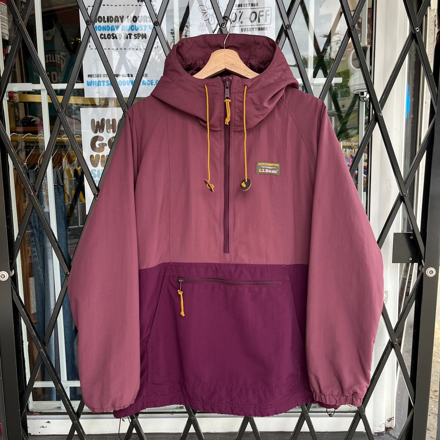LL Bean Anorak Jacket - Size XL