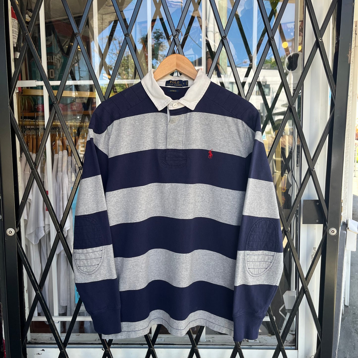 Polo Ralph Lauren Striped Rugby Long Sleeve - Size L