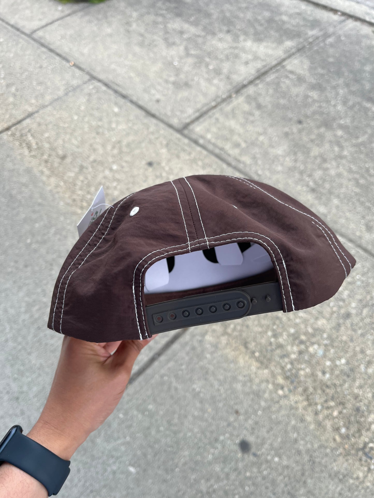 Stussy Designs Nylon Cap Brown