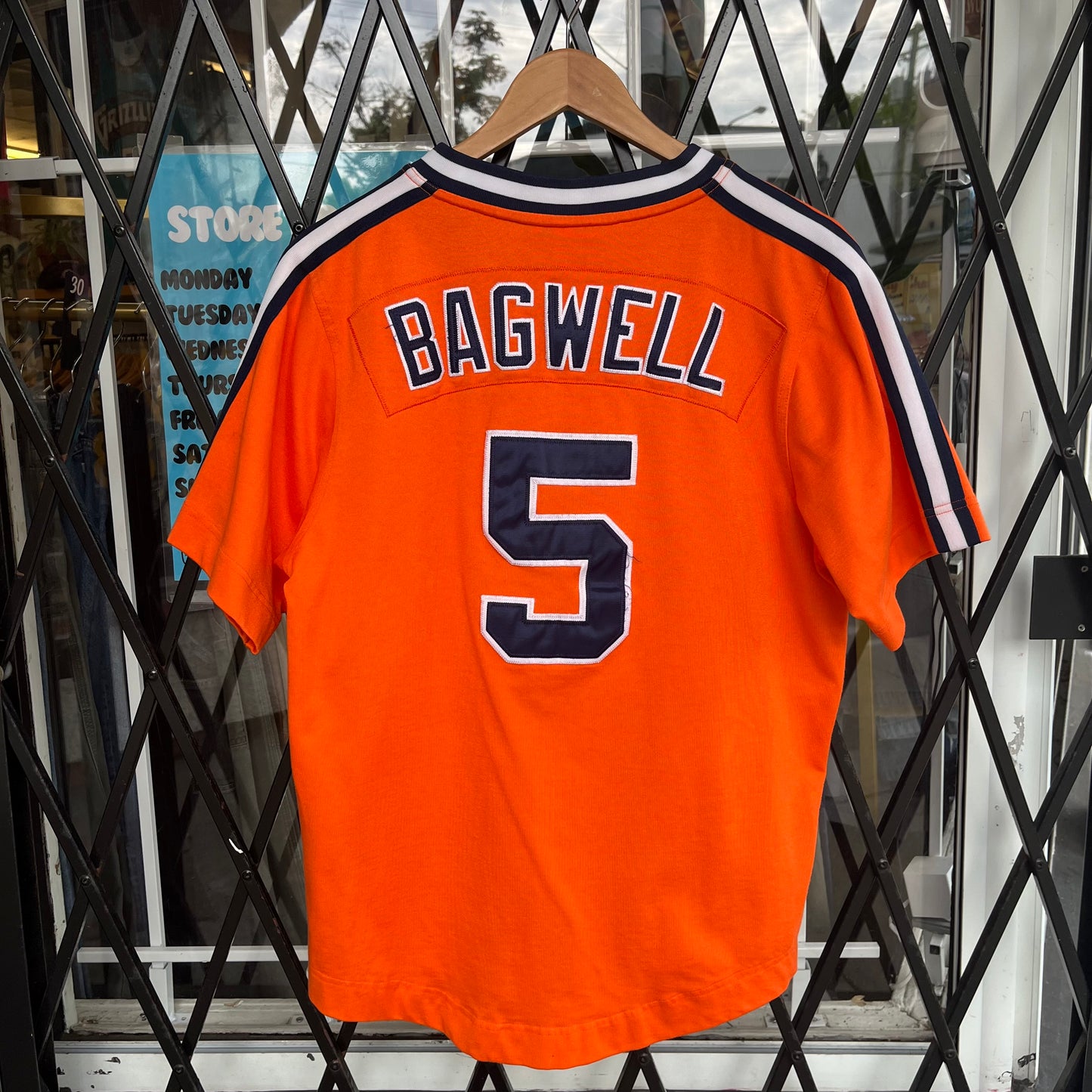 Vintage Nike Houston Astros Jeff Bagwell Jersey - Size S