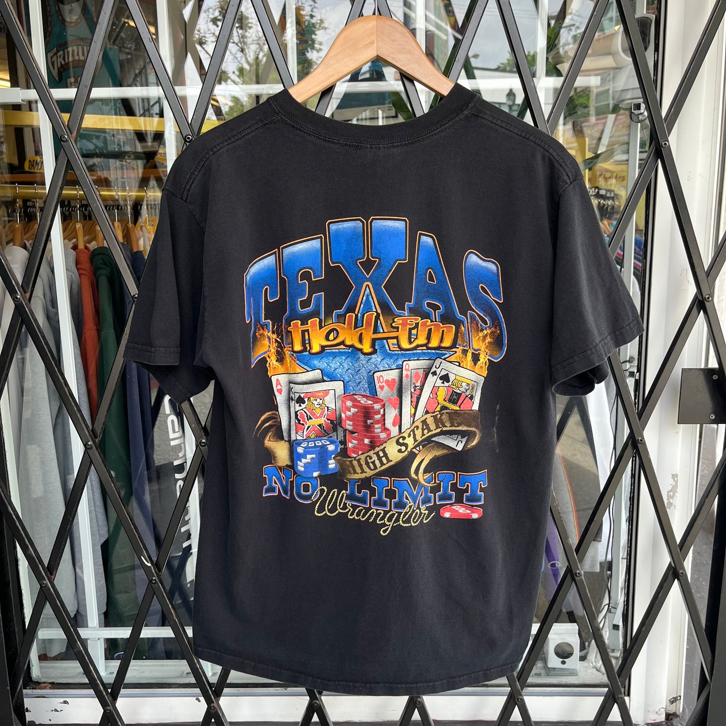 Vintage Wrangler Texas Hold ‘Em Tee - Size L
