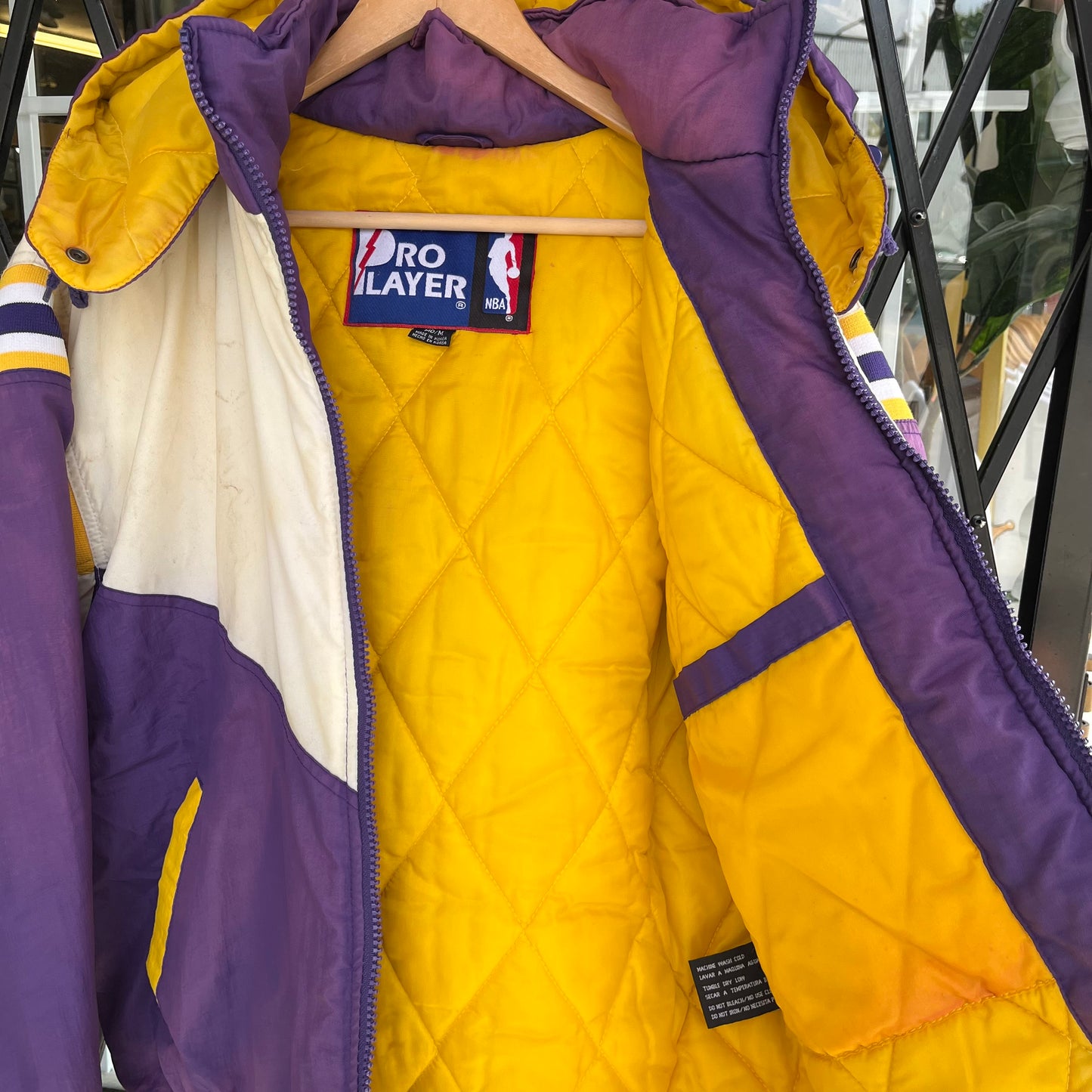 Vintage Pro Players Los Angeles Lakers Parka Jacket - Size M