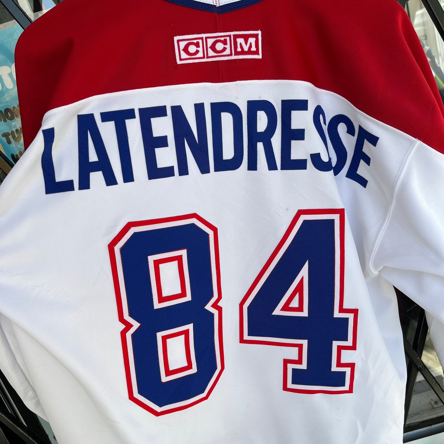 Vintage Montreal Canadiens Guillame Latendresse Jersey - Size L
