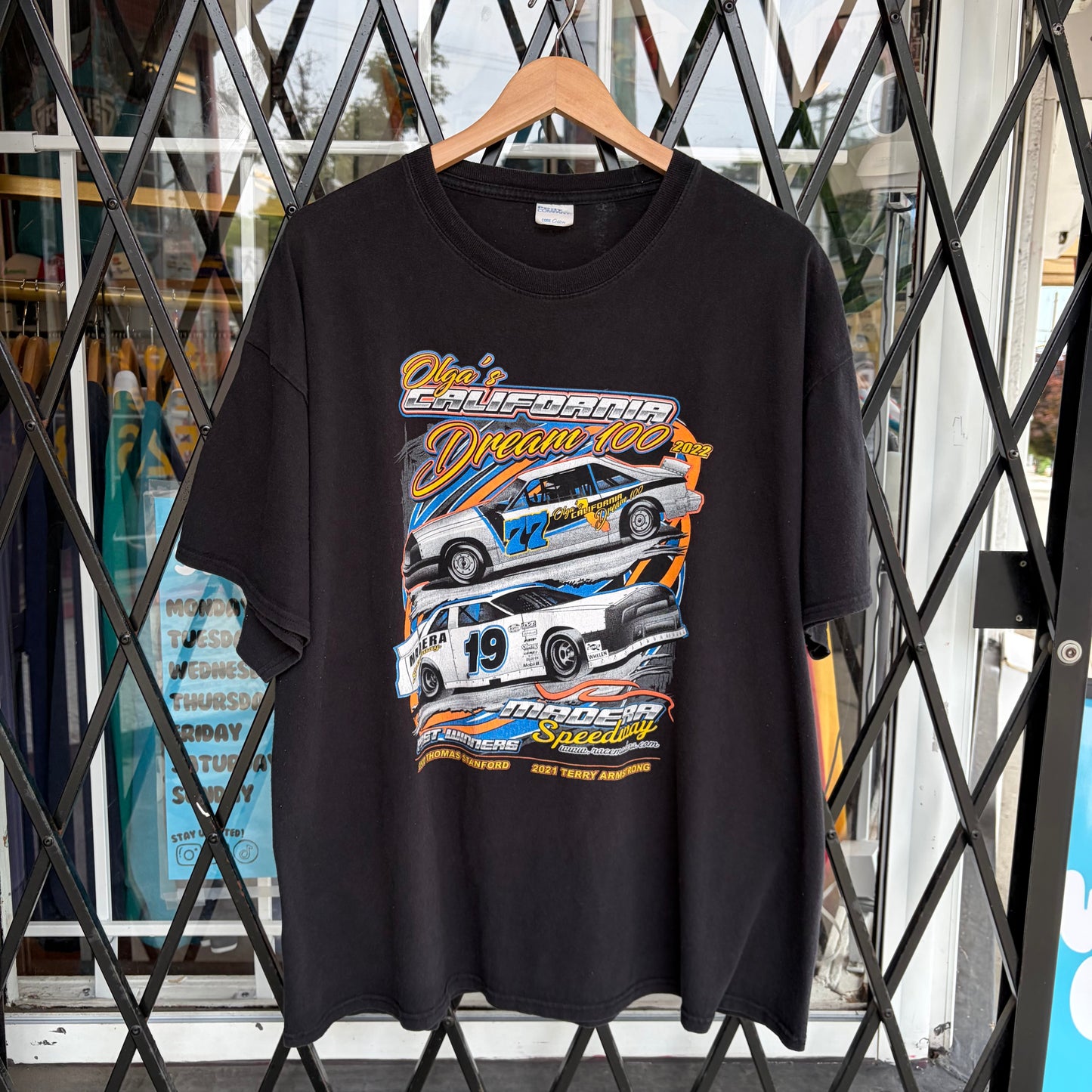 California Dream 100 Racing Tee - Size XL