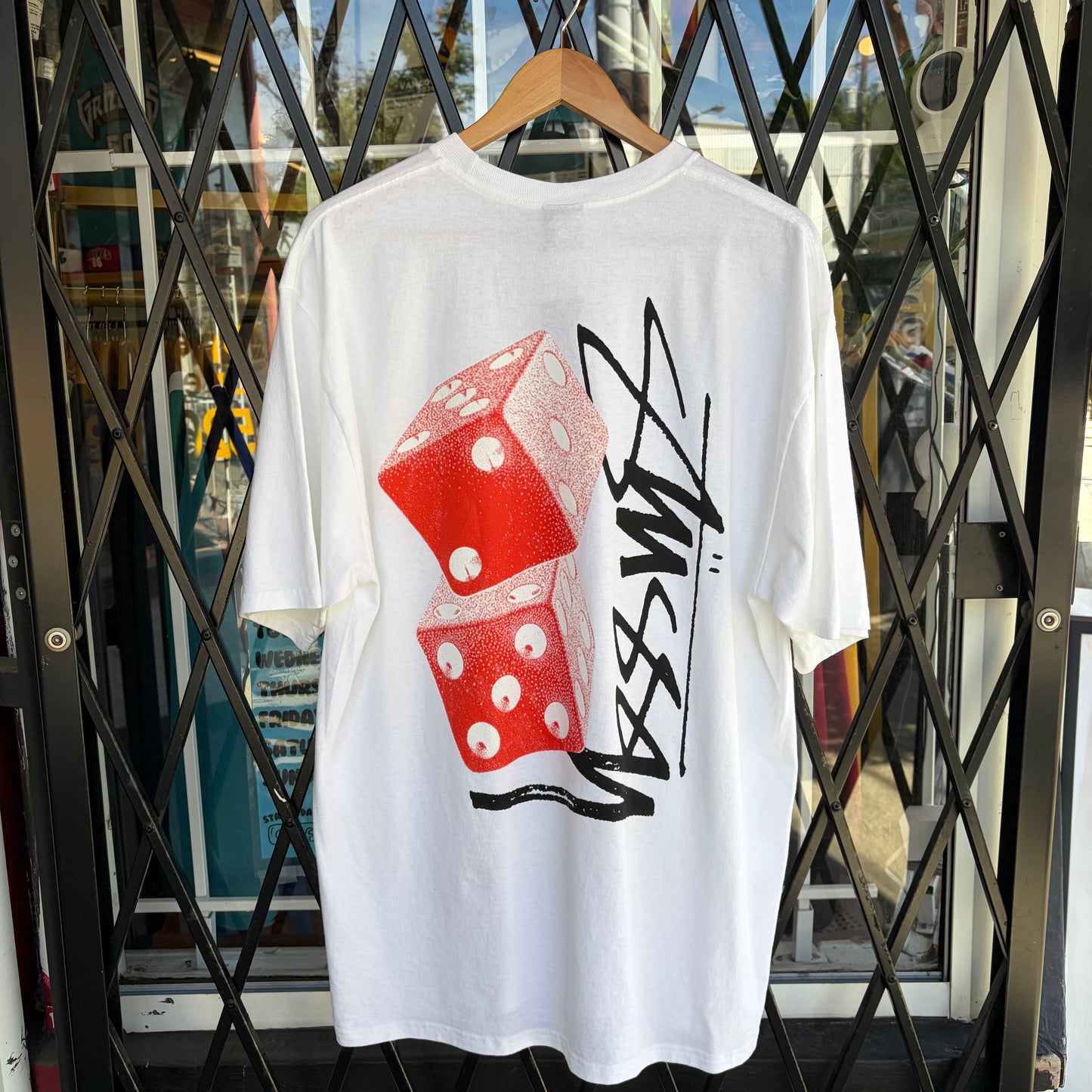 Stussy Tall Dice Tee White - Size XL