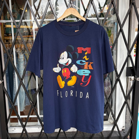 Vintage Disney Florida Mickey Tee - Size XL