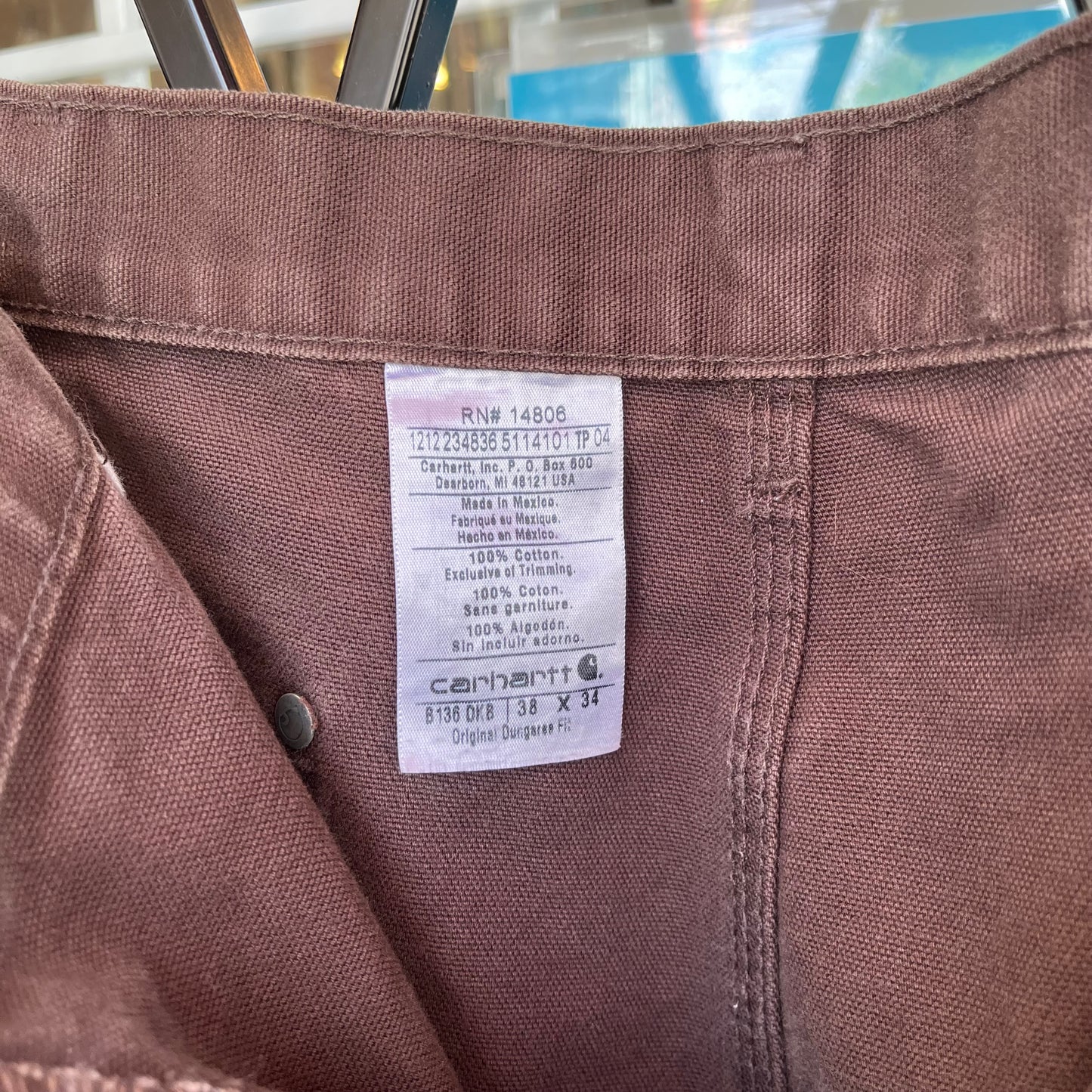 Carhartt Double Knee Pants - Size 38W
