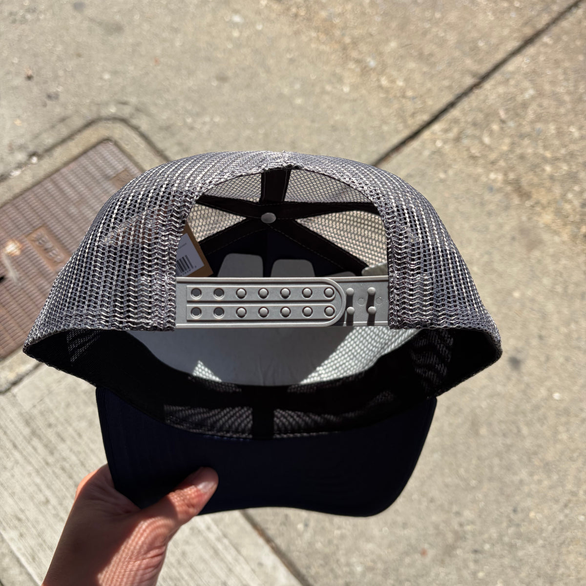 Stussy Tough Gear Trucker Hat Navy