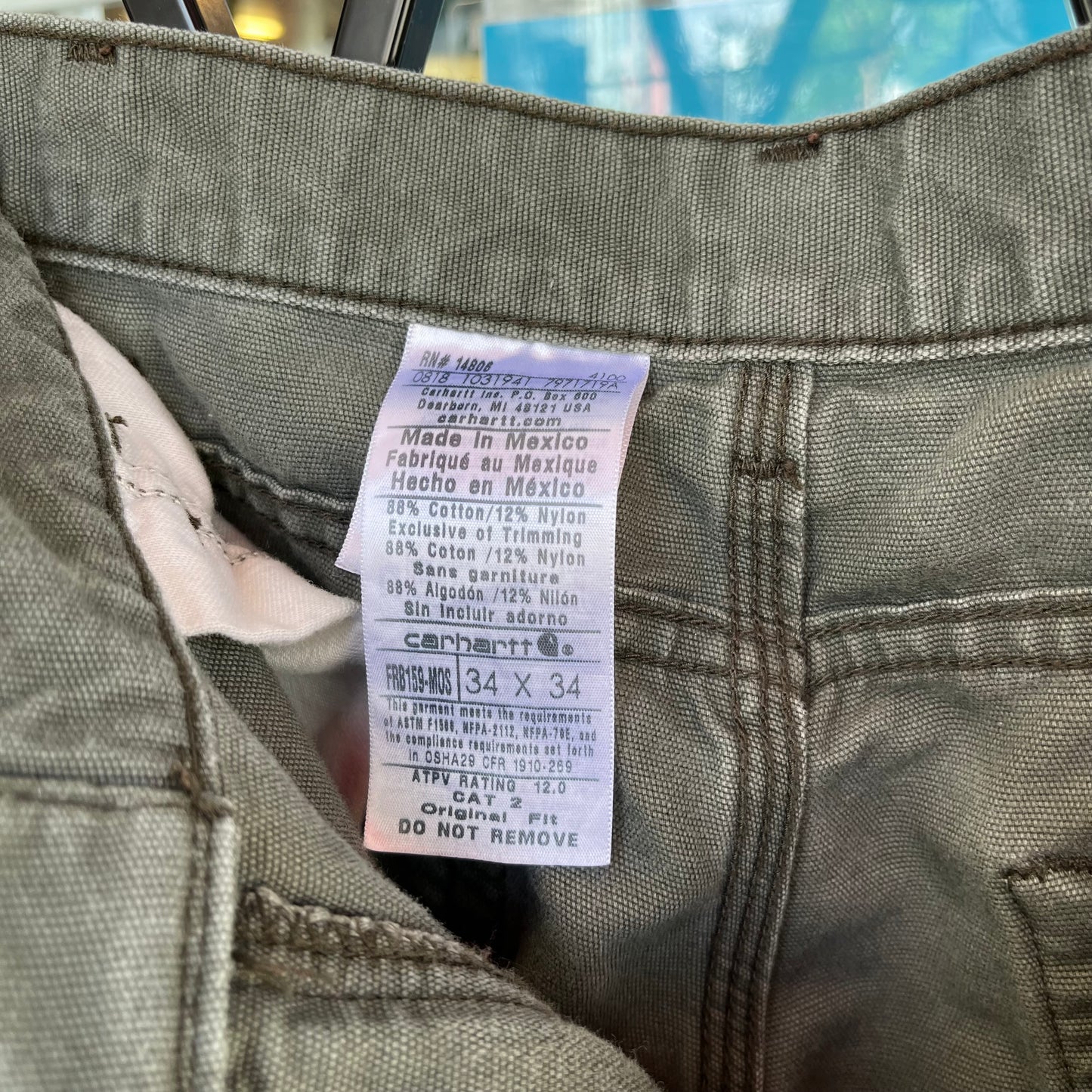 Carhartt FR Pants - Size 34W