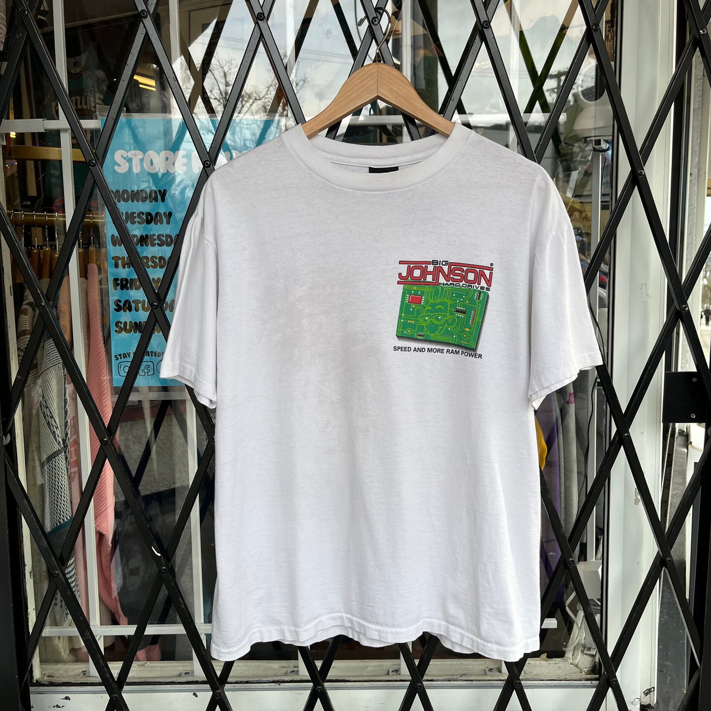 1996 Tim McGraw XXL Crew Tee - Size XL