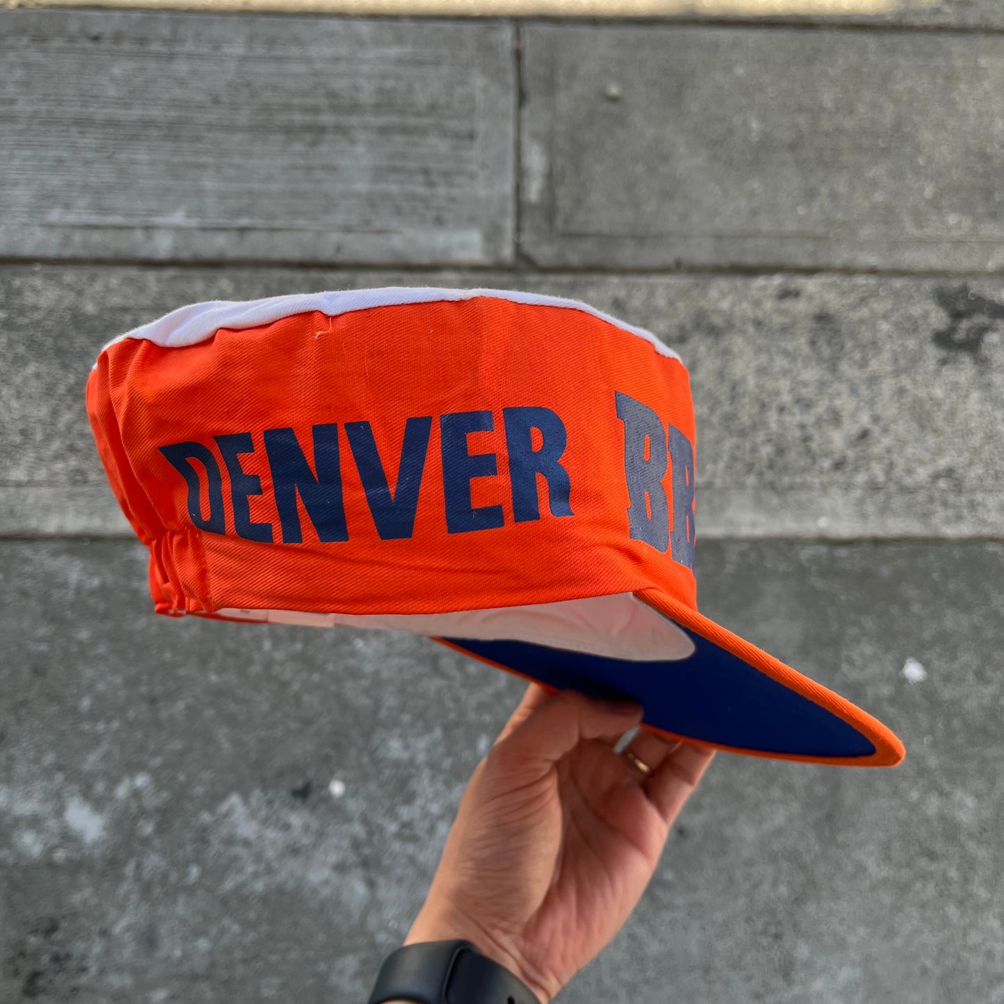 1980’s Denver Broncos Painters Cap Hat