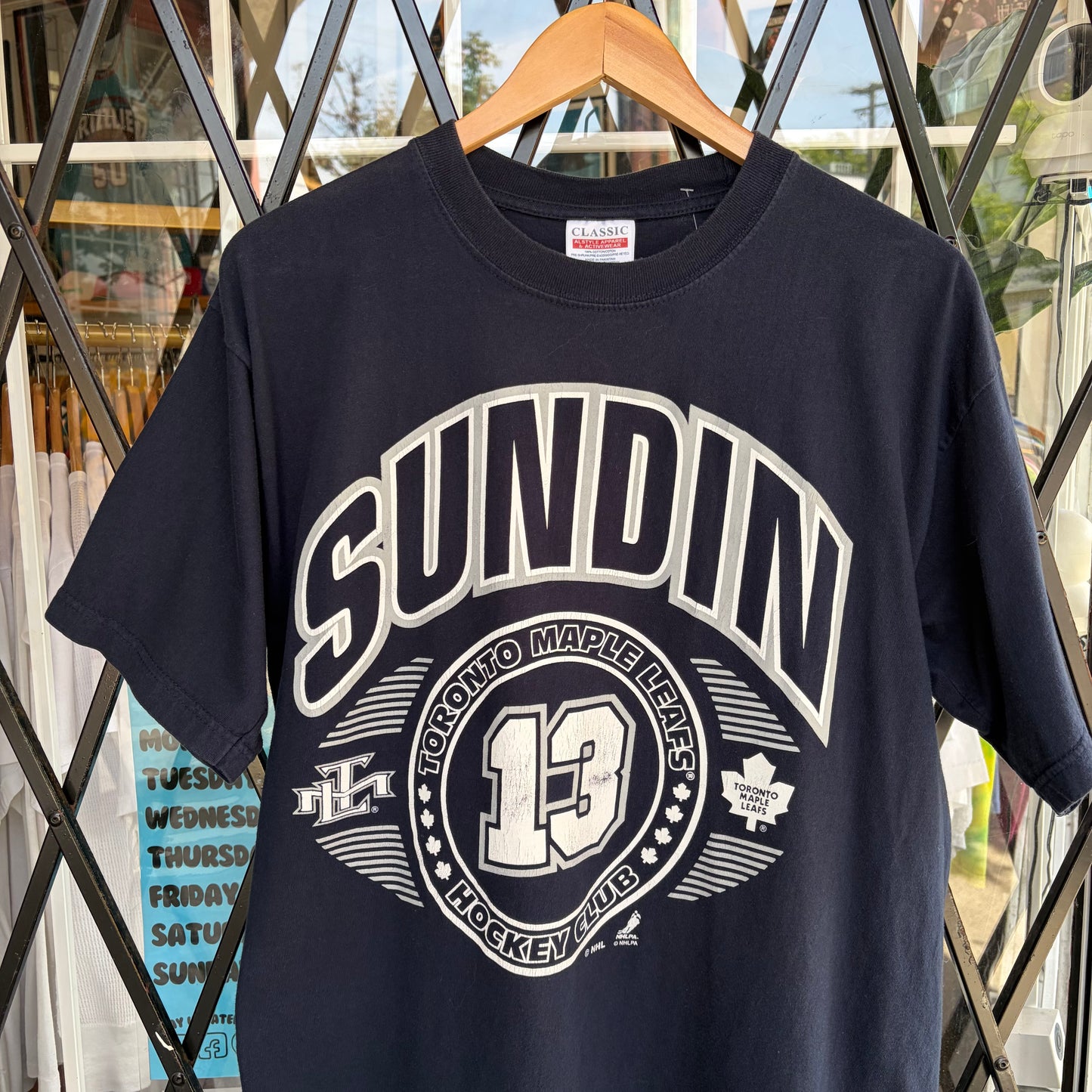 Vintage Maple Leafs Sundin Tee - Size L