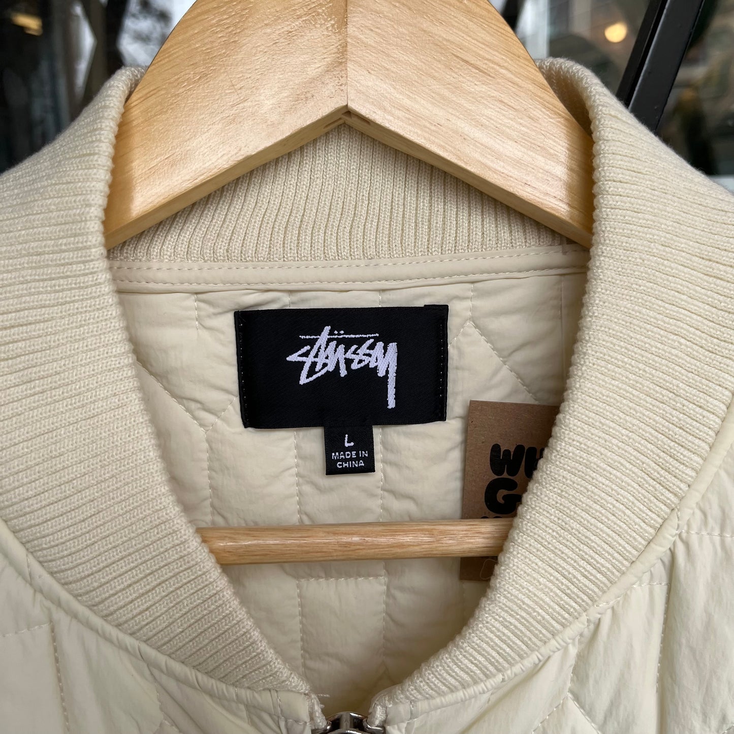 Stussy S Quilted Liner Jacket - Size L