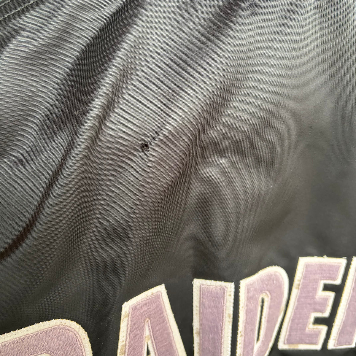 Vintage Starter Raiders Satin Jacket - Size L