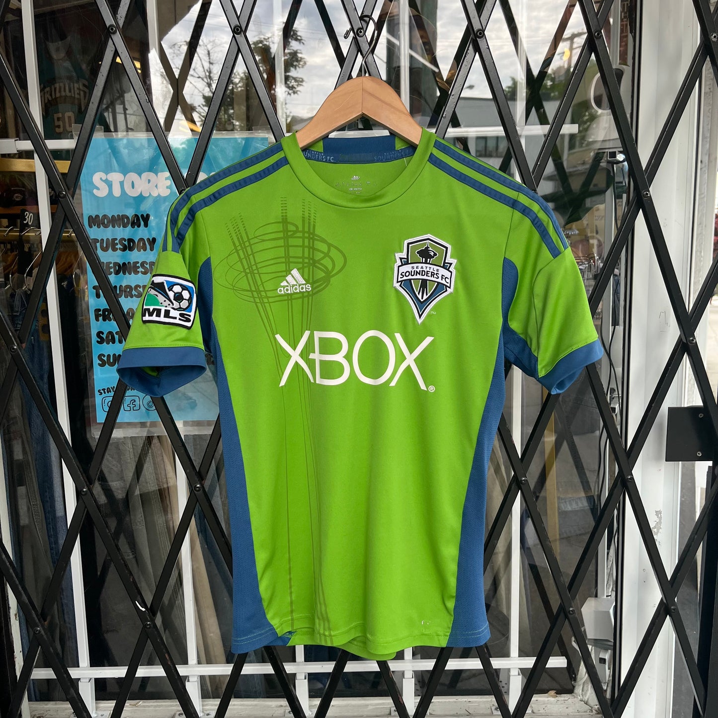 2015-16 Adidas Seattle Sounders FC Jersey - Size S