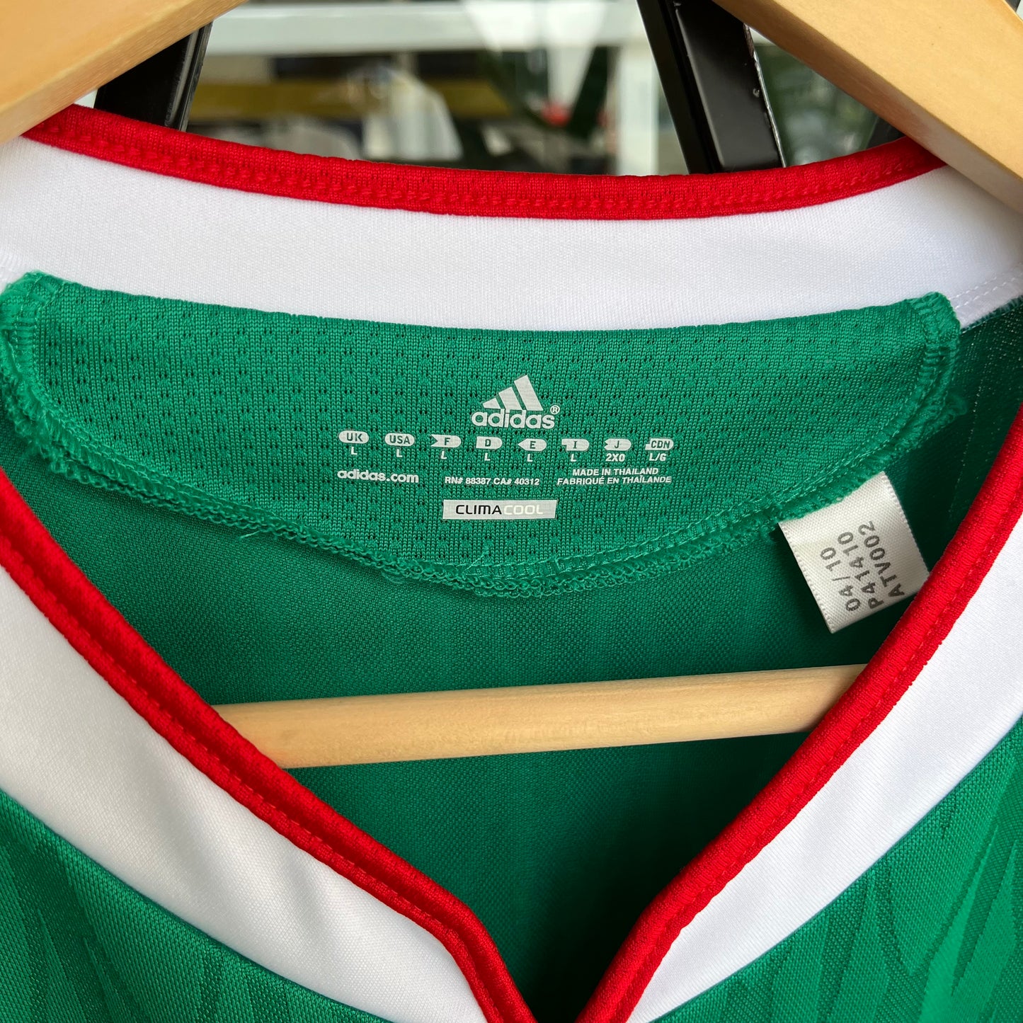 2010 Adidas Mexico Soccer Jersey - Size L