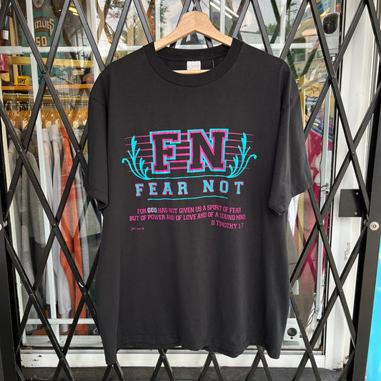Vintage Bible Verse Tee - Size XL