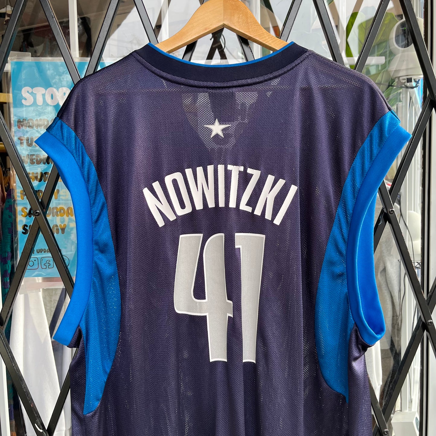 Adidas Dallas Mavericks Dirk Nowitzki Jersey - Size XXL