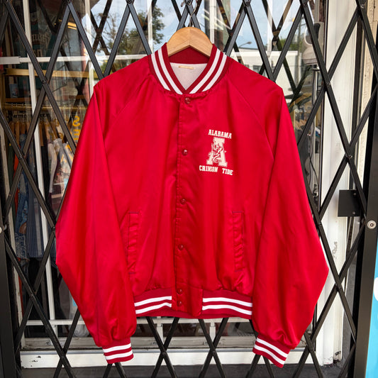 1980’s University of Alabama Crimson Tide Satin Jacket - Size L