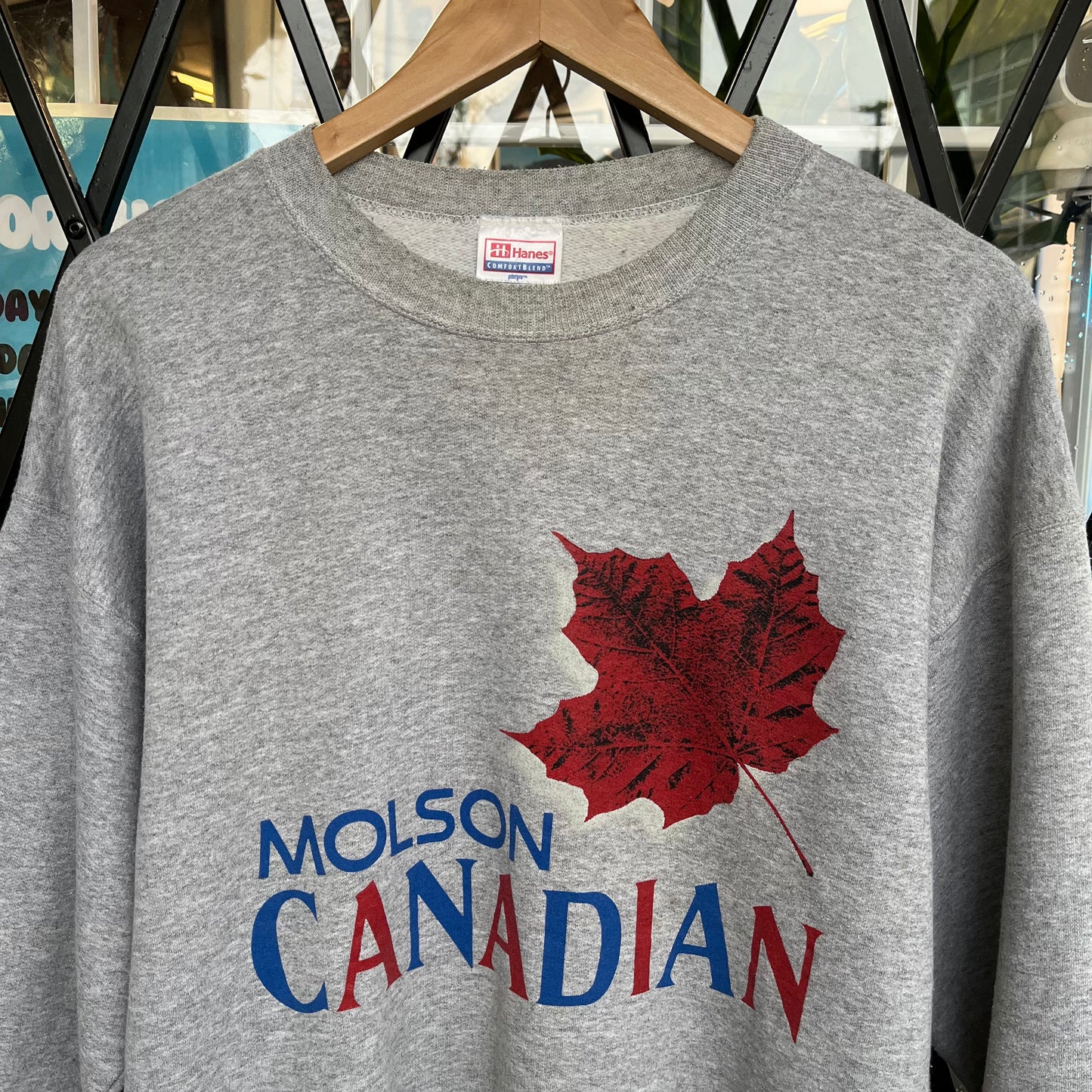 Vintage Molson Canadian Crewneck - Size L