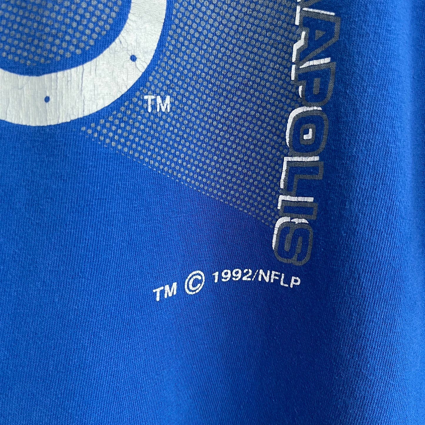 1992 Indianapolis Colts Tee - Size XL