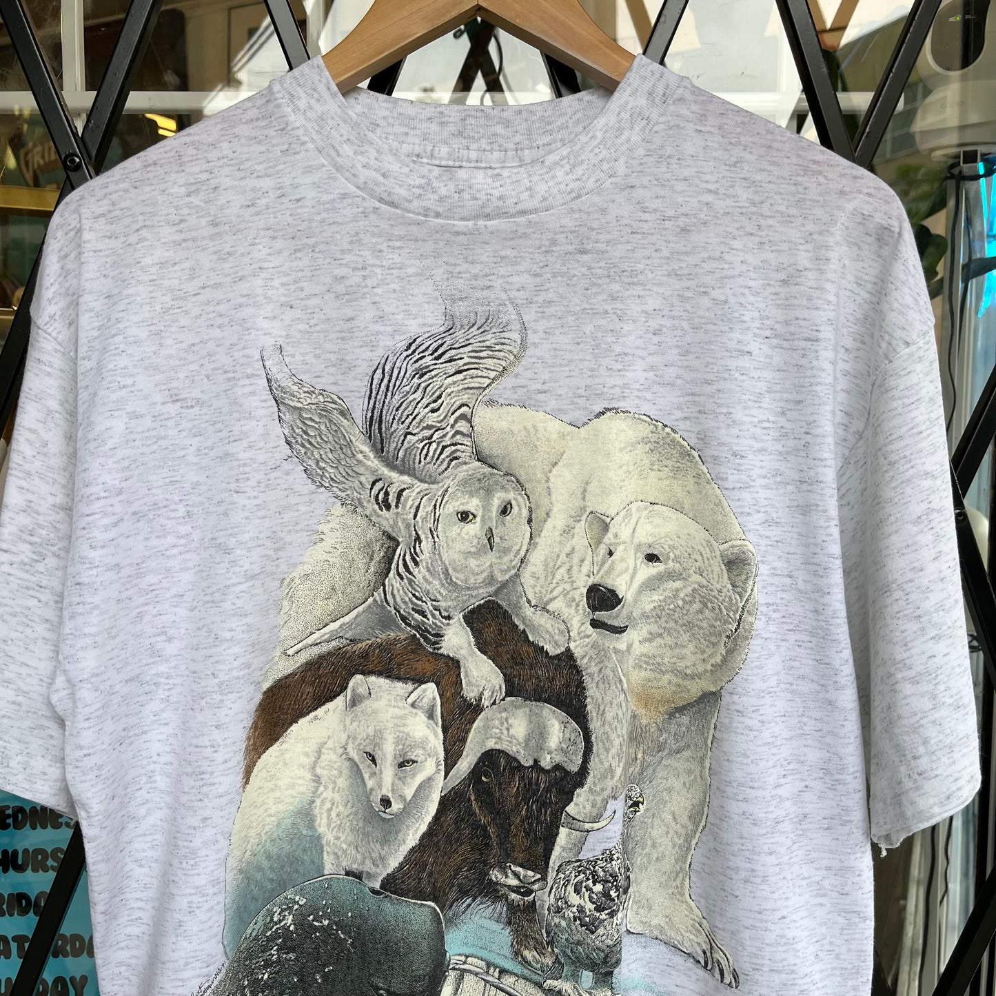 Vintage Animal Nature Tee - Size XL