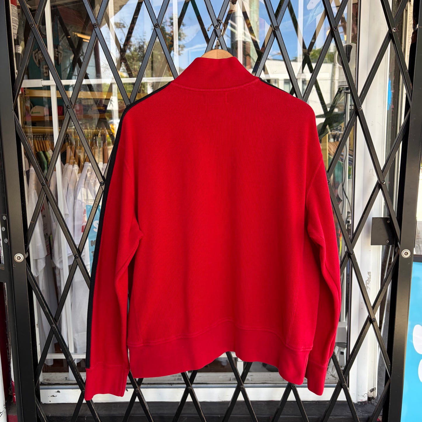 Vintage Polo Ralph Lauren Crest Quarter Zip Sweater - Size XL