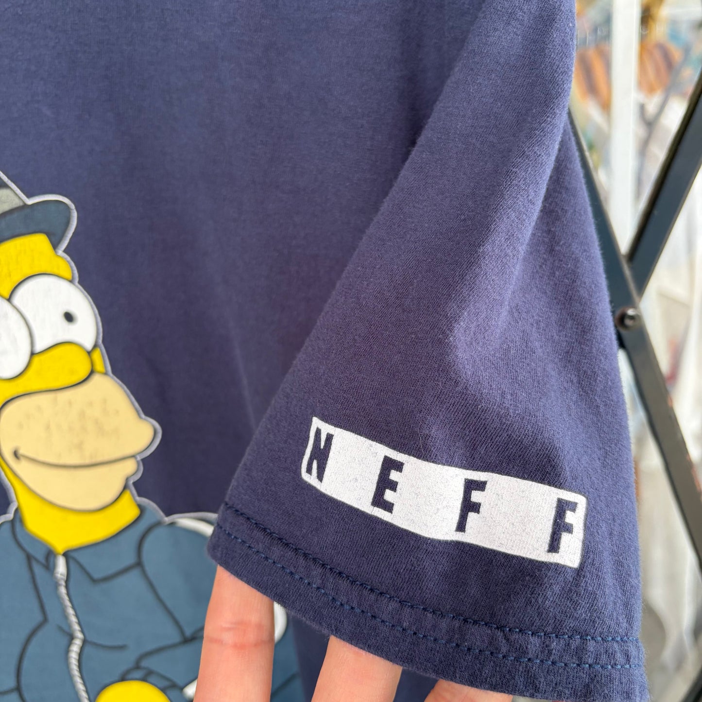 Neff x The Simpsons Homer Hip Hop Tee - Size L