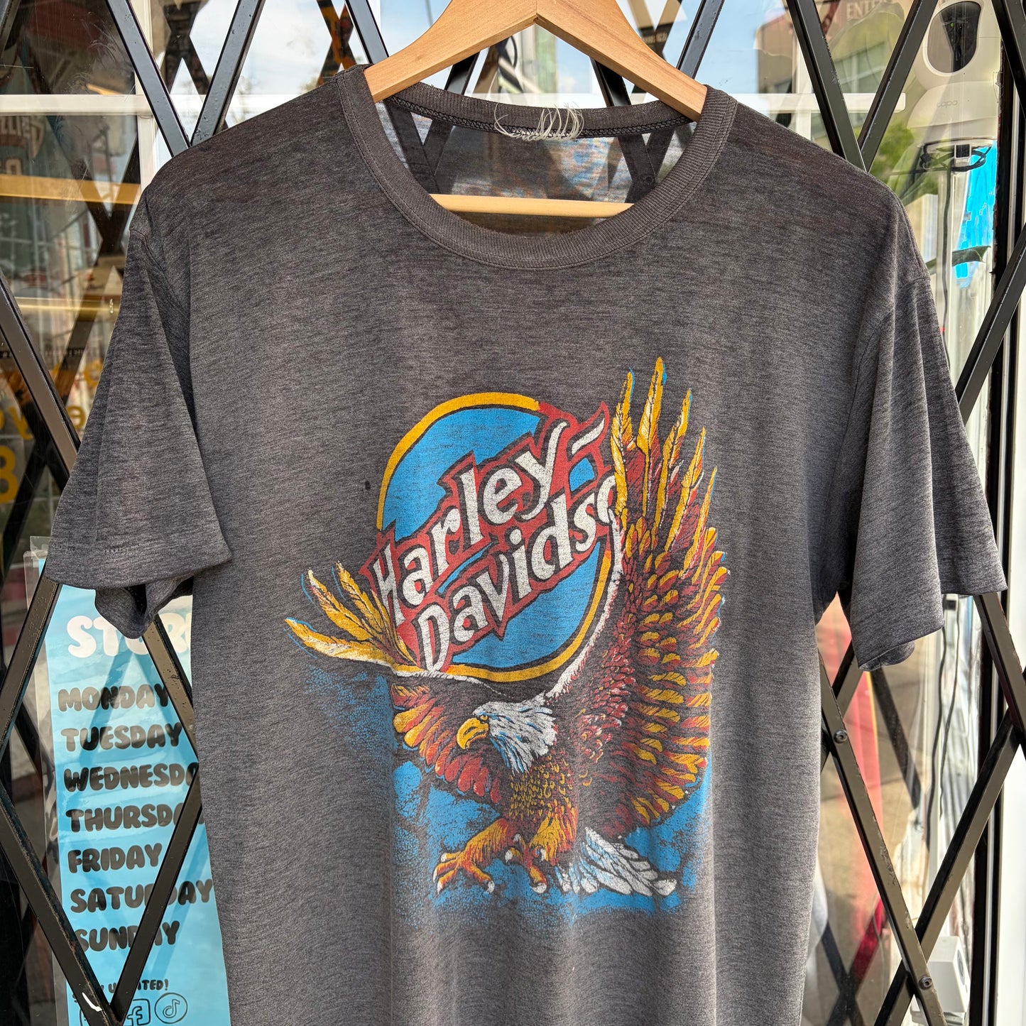 1980’s Harley Davidson Eagle Tee - Size L