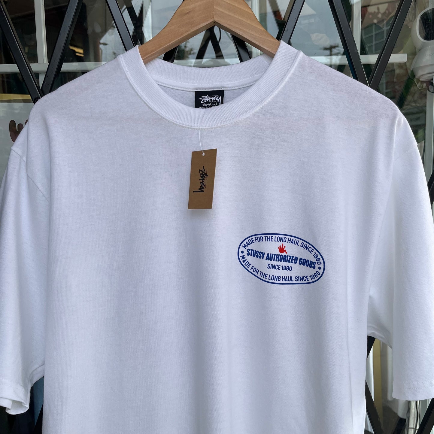 Stussy Authorized Tee White - Size L