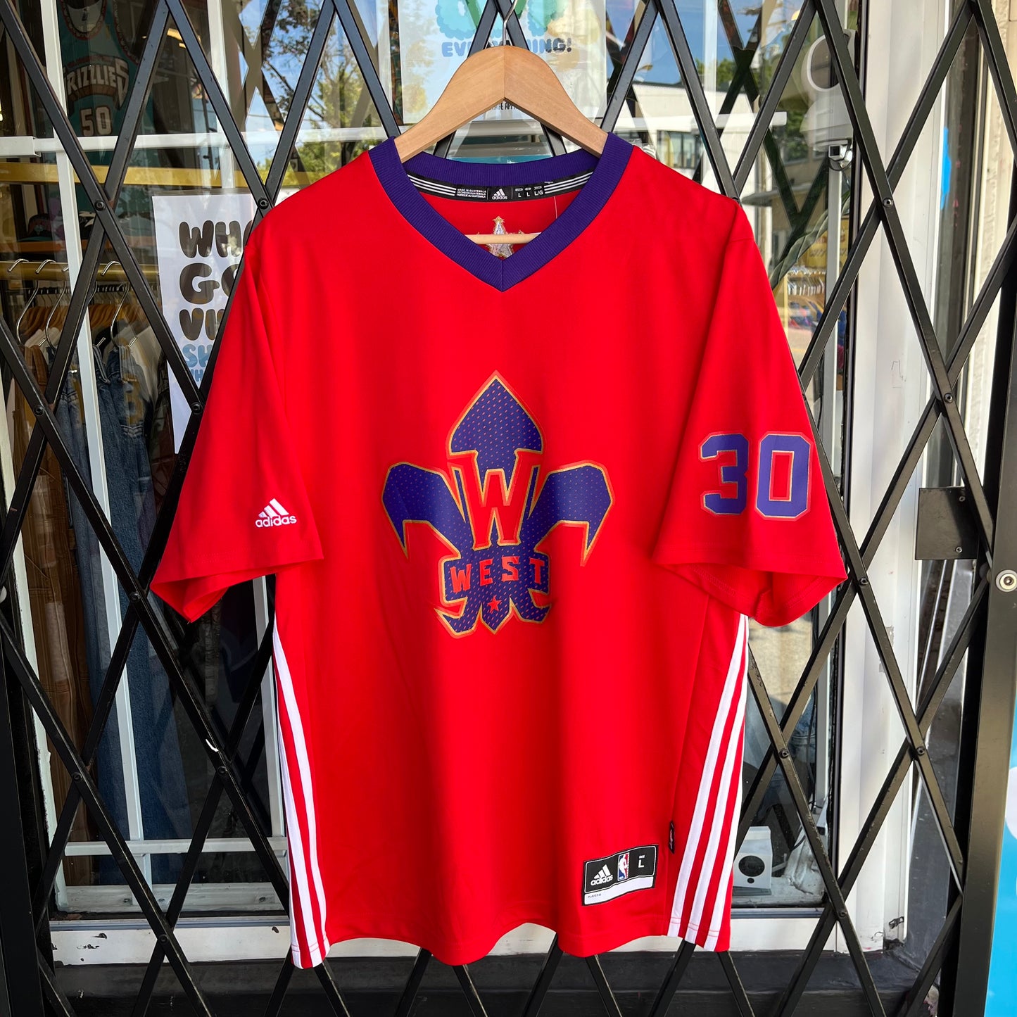 2014 Adidas NBA All-Star Game Steph Curry Jersey - Size L