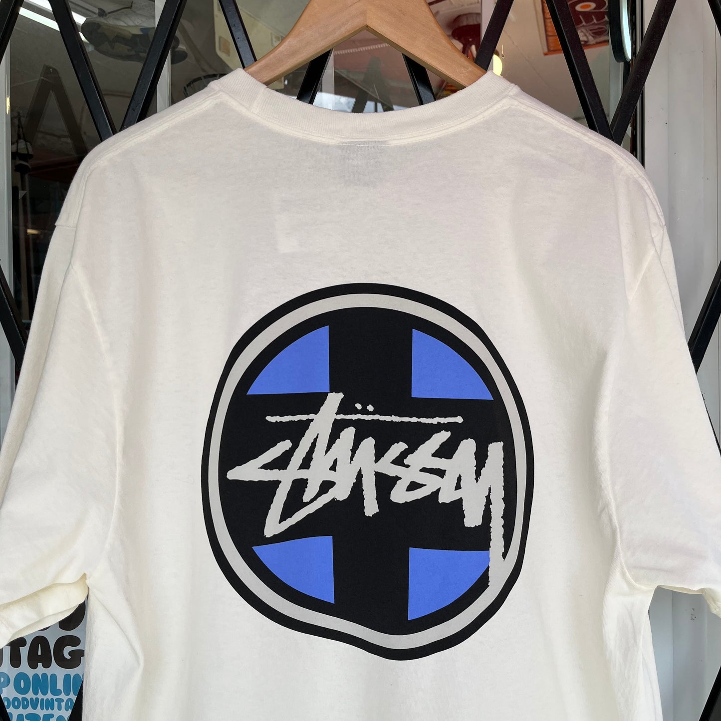 Stussy Cross Dot Tee - Size L