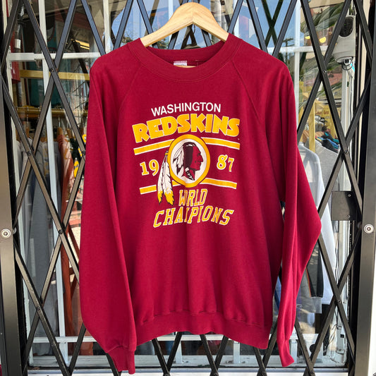 Vintage 1987 Washington Redskins Crewneck - Size XL