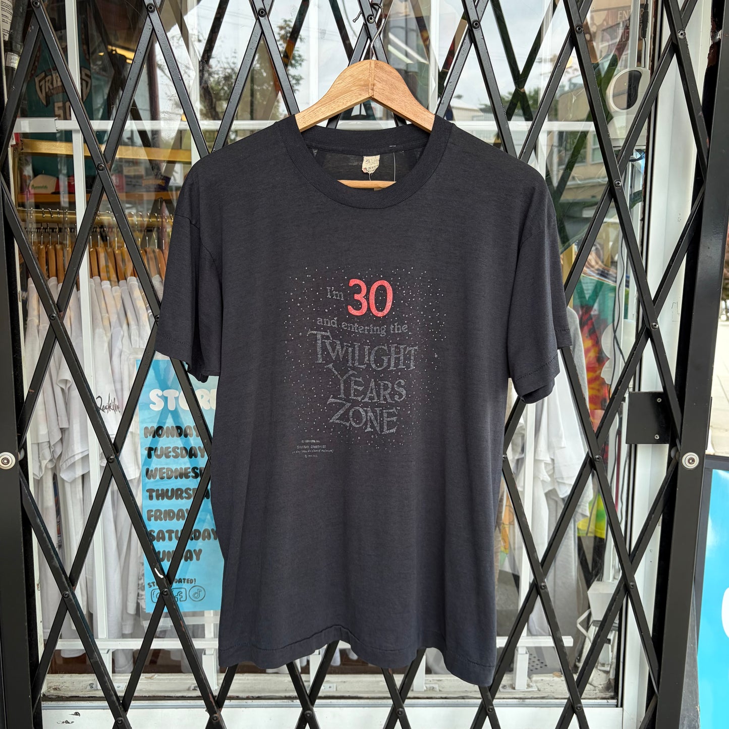 Tiger Would Parody Tee - Size M