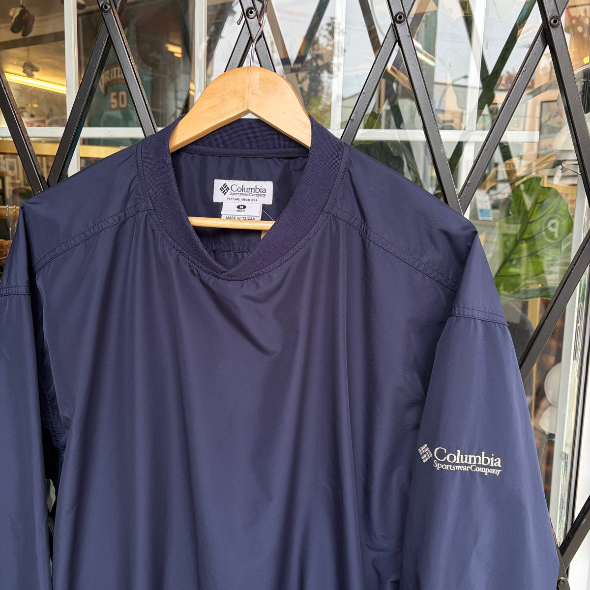 Vintage Columbia Pullover Windbreaker - Size M