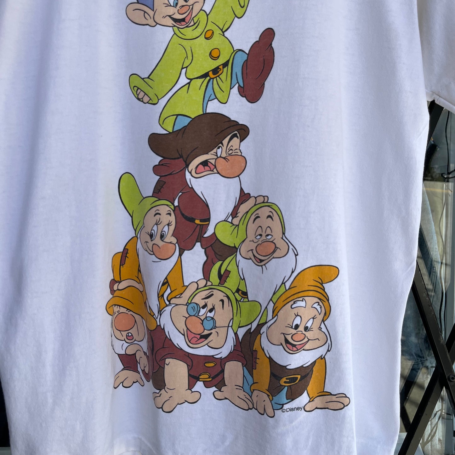 Vintage Disney 7 Dwarves Tee - Size M